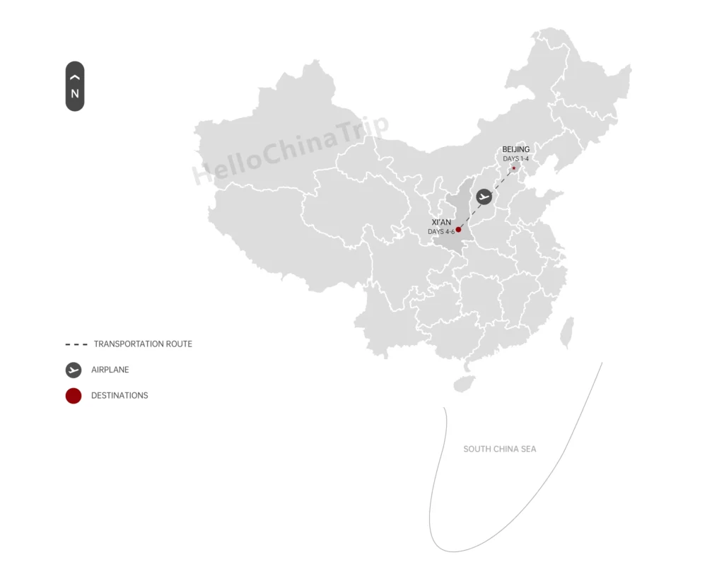 6 Days Beijing – Xi’an Tour